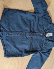 18 mois chemise bleue
