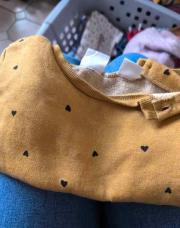 Pull moutarde Zara 12/18 mois 