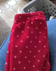 Legging rouge thermo 