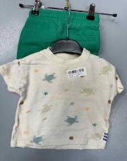 Ensemble t-shirt + short vert