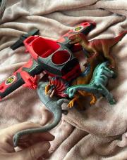 Lot avion dinosaure 
