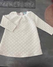 Robe okaidi blanche 2ans 
