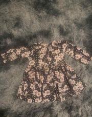 Robe velours fleur 3ans DPAM