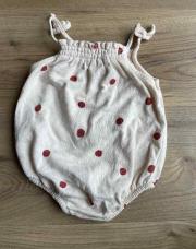 Barboteuse pois Zara 6-9 mois