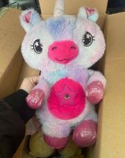 Peluche lumière licorne 
