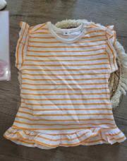 TSHIRT A LIGNE ORANGE 6 MOIS