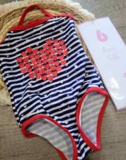 MAILLOT LIGNE AVEC COEUR 6 MOIS 