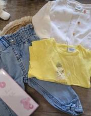 TSHIRT JAUNE TAO