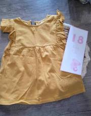 ROBE MOUTARDE 18 MOIS