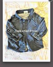 Chemise TAO 9mois 