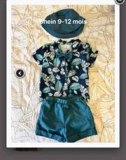 Ensemble Shein 9-12mois
