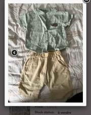 Ensemble Shein fashion 9-12mois