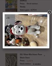 Peluche dalmatien 