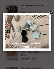 Chaussettes 6-9mois