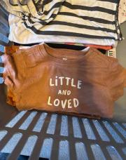 Teeshirt 18M marron « Little and loved »