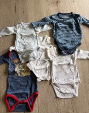 Lot 5 bodies manches longue 1mois 