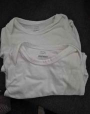 Lot 2 bodys blanc zeeman 50cm