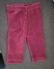 Leggings velours mauve 3M