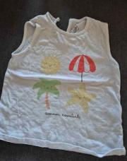 T-shirt sans manche 2ans