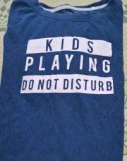 Thee shirt bleu 14a