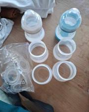 Lot biberons 180 ml mam et tétines 2