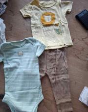 Ensemble 9 mois carters bodie T-shirt et pantalon lion