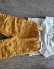 Ensemble pantalon polo voiture 9 mois