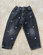 Jeans SHEIN à fleur 18-24m