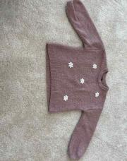 Pull rose avec fleur Kiabi 4 ans 