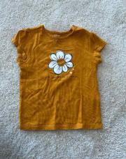 T-shirt Kiabi 18mois jaune avec fleur