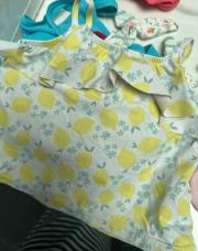 Top maillot 6/9M motif citron