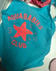 Maillot 18M bleu écriture fluo