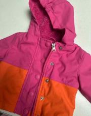Manteau 9M rose/orange 