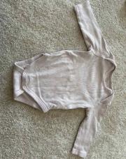 Body longue manche 6m rose lapin