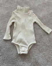 Body 6m blanc avec col 