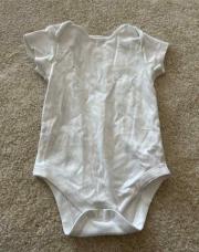 Body courte manche blanc 86cm