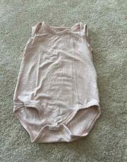Body courte manche 92cm rose 