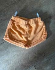 Short éponge orange