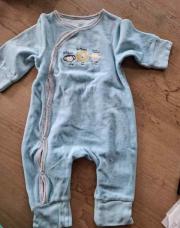 Pijama bleu sans pieds 9 mois 