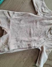 Pyjama 1 mois beige 