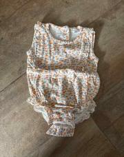 Body fleurs orange 