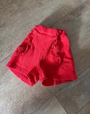 Short rouge 