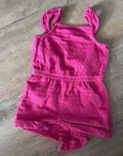 Salopette rose foncé 