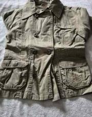 8 ans veste kaki