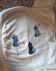 Pull h&m voiture 74cm 