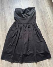 Robe bustier noire taille unique 