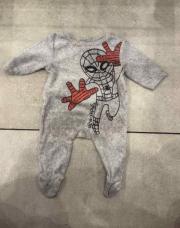 Grenouillère Spiderman gris 