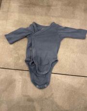 Body bleu 1 mois 