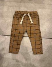 Pantalon brun carreau 6 mois