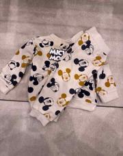 Ensemble beige Mickey 6 mois 